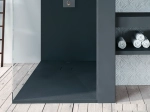 Receveur de douche, haut de gamme, Largeur 65 à 210 cm par 65 a 100 cm, résine pleine masse Acrystone, dix couleurs aux choix, Garantie 5 ans, Livraison rapide et offerte